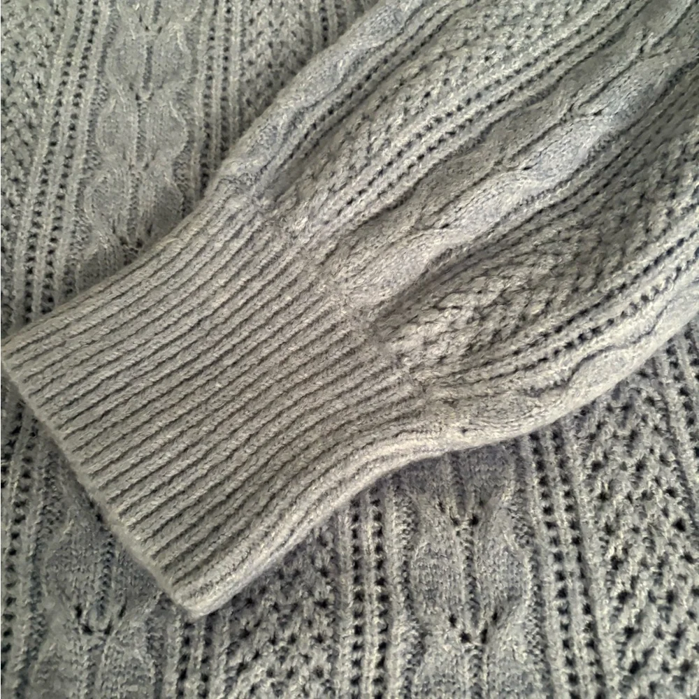 Talbots Pointelle Raglan Sweater - Picture 4 of 5